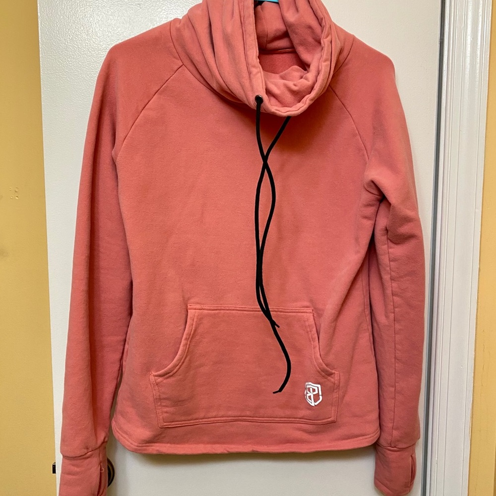 Born primitive funnel hoodie with thumb holes